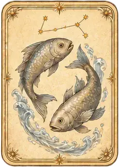Pisces, two fish