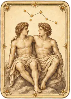 Gemini, a couple, man and woman