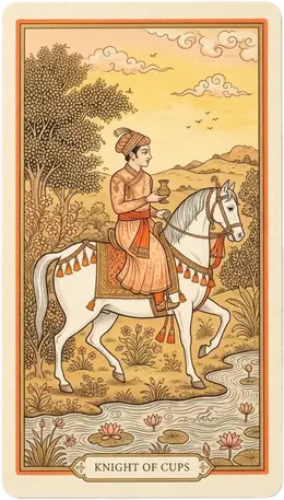 Knight of Cups tarot card