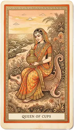 Queen of Cups tarot card