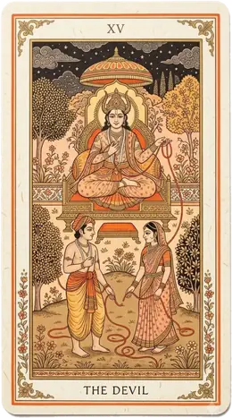 The Devil tarot card