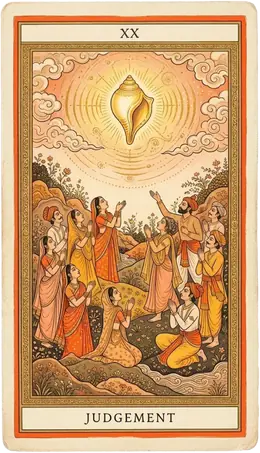 Judgement tarot card