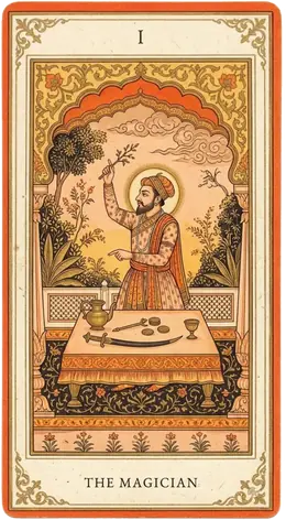 The Magician tarot card