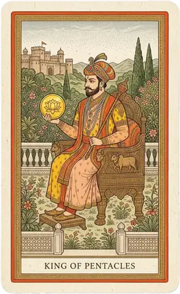 King of Pentacles tarot card