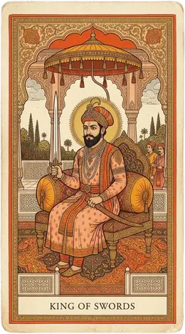 King of Swords tarot card