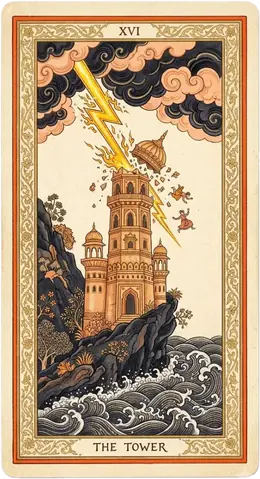The Tower tarot card