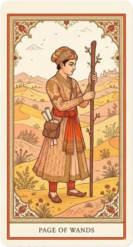 Page of Wands tarot card