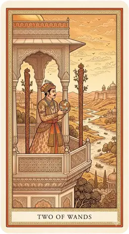 Two of Wands tarot card