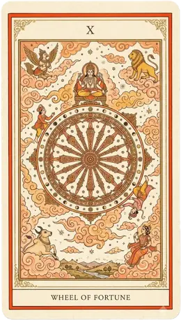 Wheel of Fortune tarot card